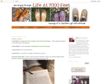 Lifeat7000Feet.com(Life at 7000 feet) Screenshot