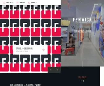 Lifeatfenwickapartments.com(Silver Spring) Screenshot