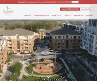 Lifeatthecardinal.com(The Cardinal at North Hills) Screenshot