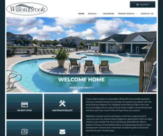 Lifeatwillowbrook.com(WillowBrook Luxury Apartments) Screenshot