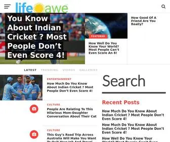Lifeawe.com(Life Awe) Screenshot
