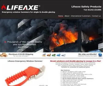 Lifeaxe.com(EMERGENCY WINDOW HAMMER LIFEAXE) Screenshot