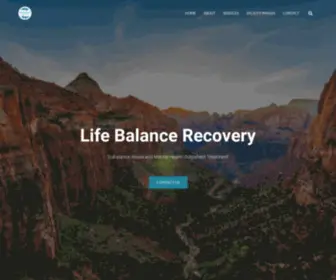 Lifebalancerecovery.com(Life Balance Recovery) Screenshot