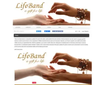 Lifeband.com(Everything your wrist desires) Screenshot