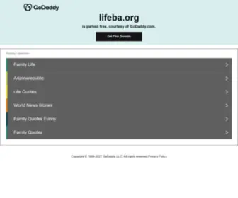 Lifeba.org(数据库) Screenshot