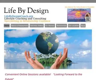 Lifebydesigncoach.org(Life By Design) Screenshot