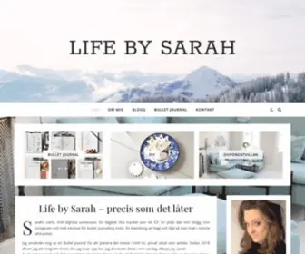 Lifebysarah.se(Life by Sarah) Screenshot