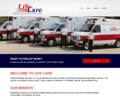 Lifecare-EMS.com(LifeCare) Screenshot