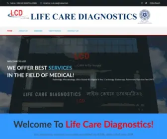 Lifecarediagnostics.net(Life Care Diasnostics) Screenshot