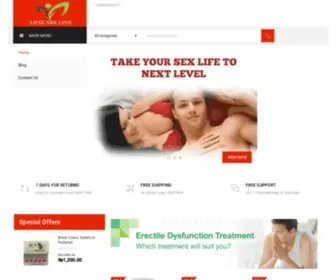 Lifecareline.com(The premium domain name) Screenshot