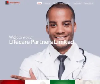 Lifecarepartnershmo.com(Lifecare Partners Limited) Screenshot