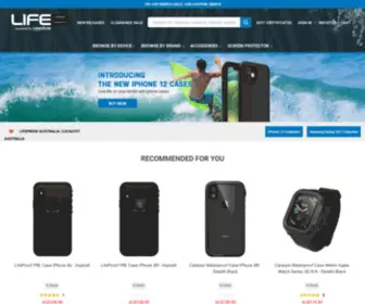 LifecaseStore.com.au(LifeProof Case) Screenshot