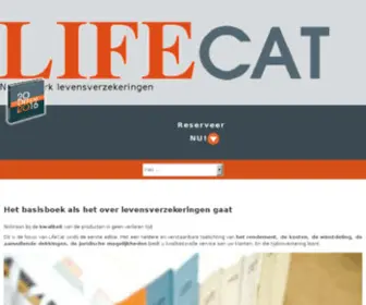 Lifecat.be(WordPress) Screenshot