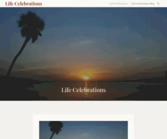 Lifecelebrations.blog(Parties, Theme parties, Weddings, Games, Cooking, Children's parties, Memorials) Screenshot