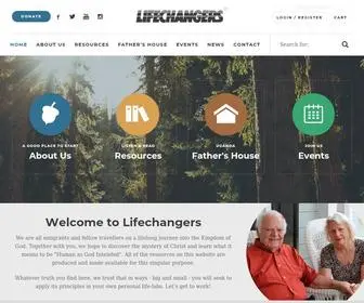 Lifechangers.org(Carrying Agape Reformation to the Nations) Screenshot