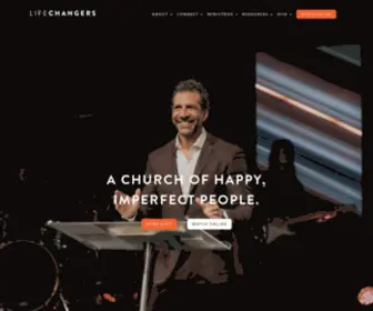 Lifechangerschurch.com(Life Changers Church) Screenshot