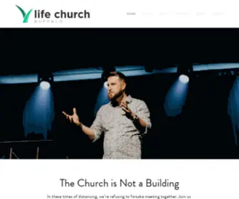 Lifechurchbuffalo.com(Life Church) Screenshot