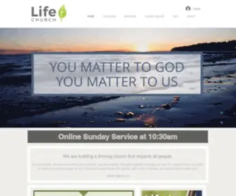 Lifechurchwr.com(Life Church WR) Screenshot