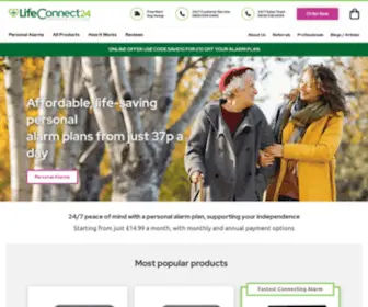 Lifeconnect24.co.uk(Lifeconnect 24) Screenshot