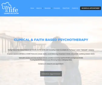 Lifecounsel.org(Life Counseling Center) Screenshot