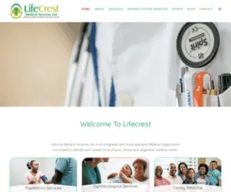 Lifecrestmedicalservices.com(LifeCrest Medical Services) Screenshot