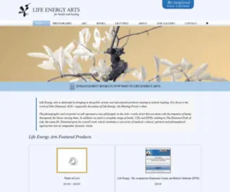 Lifeenergyarts.com(Life Energy Arts) Screenshot