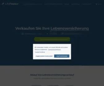 Lifefinance.de(Beleihen, Policendarlehen) Screenshot