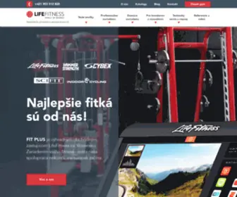 Lifefitness.sk(Najlepšie fitness centrá sú od nás) Screenshot