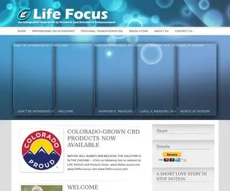 Lifefocus.org(Life Focus) Screenshot