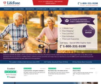 Lifefone.com(Medical Alert System & Medical Alarm) Screenshot