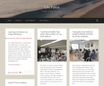 Lifeforce.blog(Prana) Screenshot