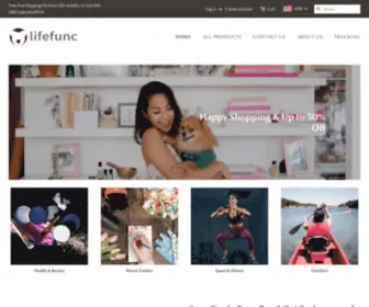 Lifefunc.com(Free Shipping Worldwide On Over $35 And Buy More Save More) Screenshot