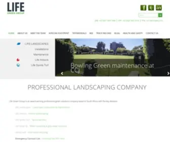 Lifegreengroup.co.za(Life Green Group) Screenshot