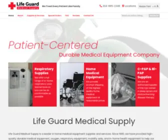 Lifeguard-Medical.com(WordPress) Screenshot