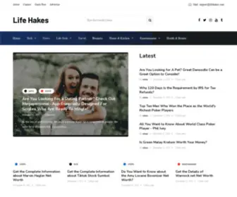 Lifehakes.com(Life Hacks) Screenshot