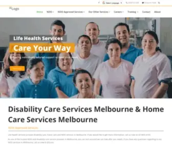 Lifehealthservices.com.au(Life Health Services) Screenshot