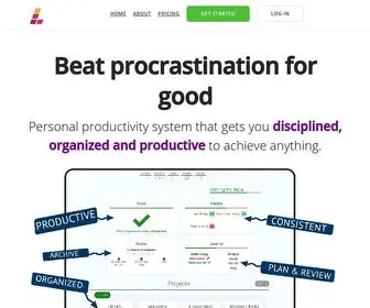 Lifehqapp.com(Unleash your personal productivity) Screenshot