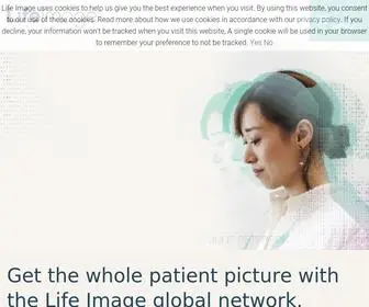 Lifeimage.com(Get the Whole Patient Picture With Life Image's Global Medical Image Sharing and Exchange Network) Screenshot