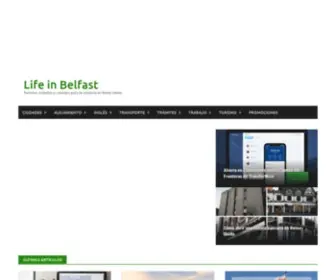 Lifeinbelfast.es(Life in Belfast) Screenshot