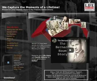 Lifeincluded.com(Your Life Story) Screenshot