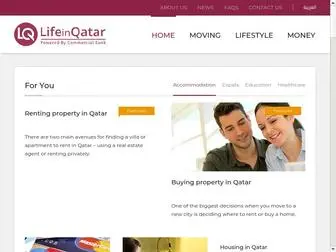 Lifeinqatar.com(Life In QatarHome) Screenshot