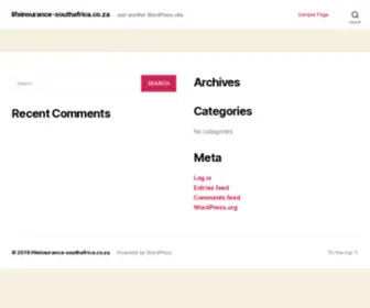 Lifeinsurance-Southafrica.co.za(Lifeinsurance Southafrica) Screenshot