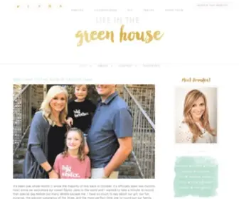 Lifeinthegreenhouse.com(Life in the Green House) Screenshot