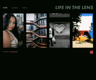 Lifeinthelensphotography.com(Life in the Lens) Screenshot