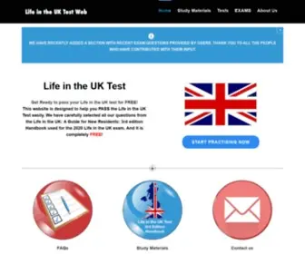 Lifeintheuktestweb.co.uk(Life) Screenshot