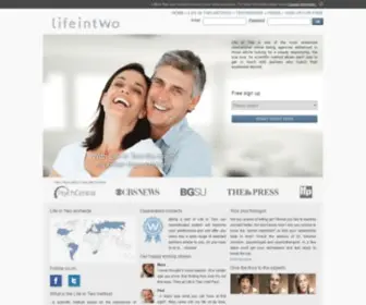 Lifeintwo.com(Life in Two) Screenshot