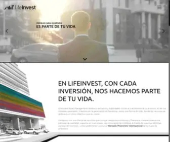 Lifeinvestasset.com(En LifeInvest) Screenshot