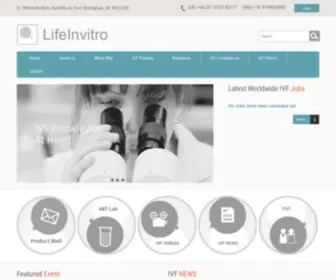 Lifeinvitro.com(lifeinvitro) Screenshot