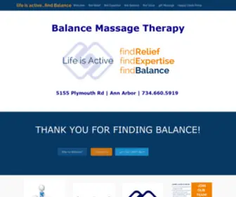 Lifeisactive.com(Life is active…find Balance) Screenshot