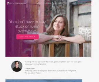 Lifeiscoachingyou.com(Emma Laurence) Screenshot